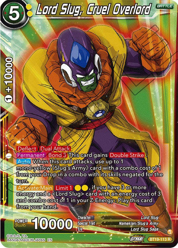 Lord Slug, Cruel Overlord (BT19-113) [Fighter's Ambition]