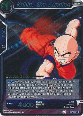 Krillin, the Cunning (BT8-031_PR) [Malicious Machinations Prerelease Promos]