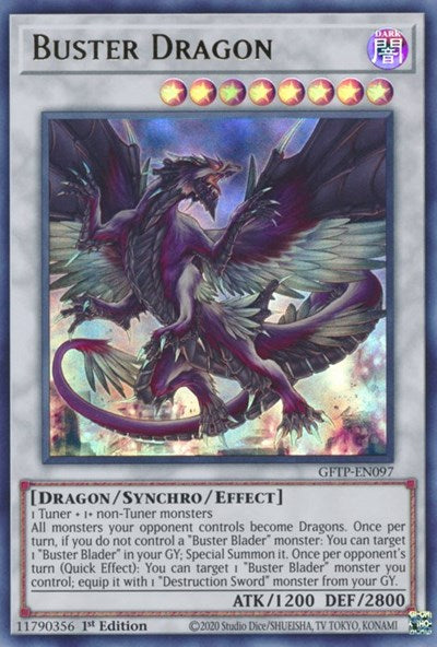 Buster Dragon [GFTP-EN097] Ultra Rare