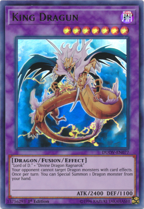 King Dragun [DUOV-EN077] Ultra Rare