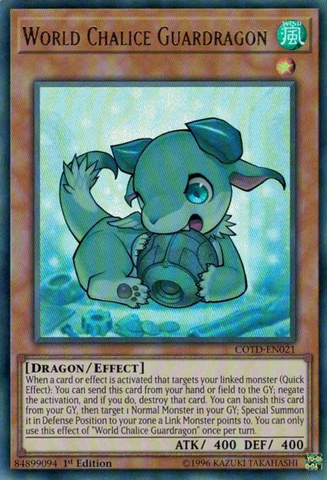 World Chalice Guardragon [COTD-EN021] Ultra Rare