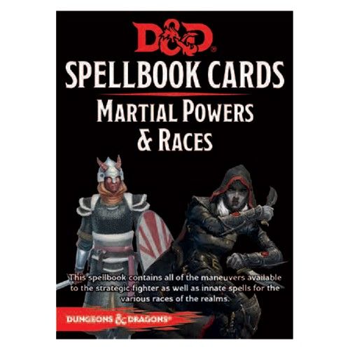 Dungeons & Dragons Spellbook Cards