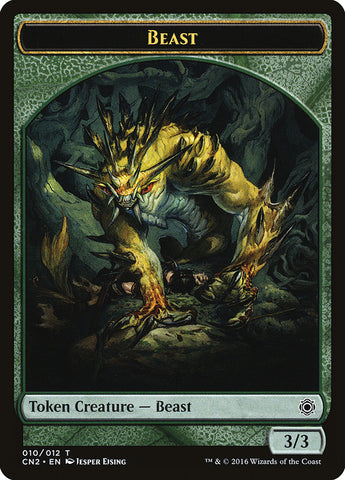 Beast Token [Conspiracy: Take the Crown Tokens]