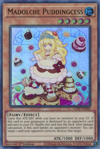 Madolche Puddingcess [GFTP-EN080] Ultra Rare