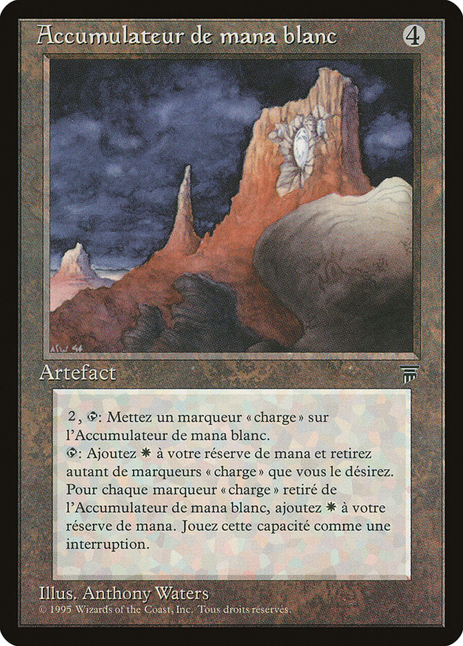 White Mana Battery (French) - 