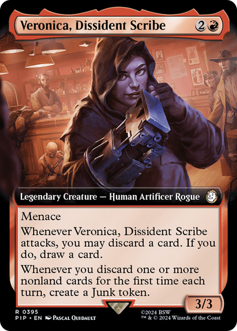 Veronica, Dissident Scribe (Extended Art) [Fallout]