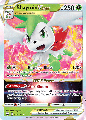 Shaymin VSTAR (014/172) [Sword & Shield: Brilliant Stars]