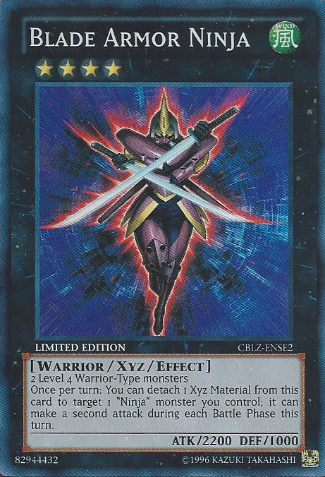 Blade Armor Ninja [CBLZ-ENSE2] Super Rare