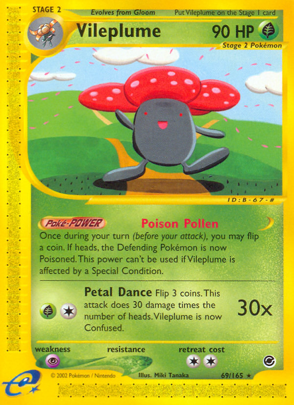 Vileplume (69/165) [Expedition: Base Set]