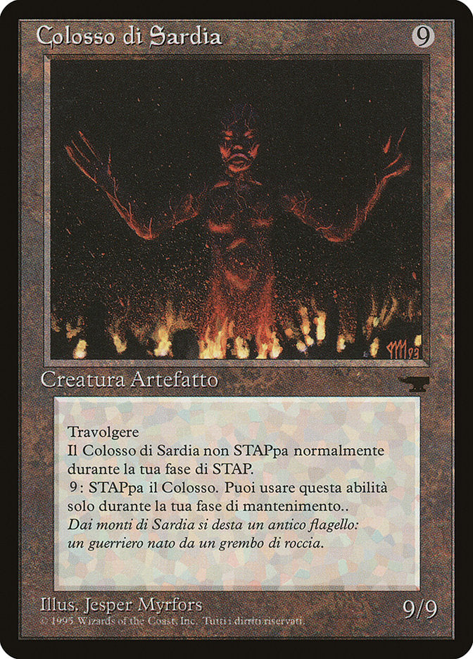 Colossus of Sardia (Italian) - 