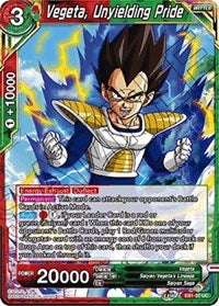 Vegeta, Unyielding Pride (EB1-57) [Battle Evolution Booster]