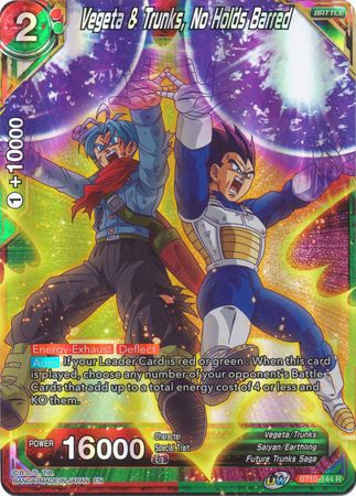 Vegeta & Trunks, No Holds Barred (BT10-144) [Rise of the Unison Warrior]