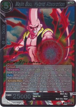 Majin Buu, Hybrid Absorption (BT9-079) [Universal Onslaught Prerelease Promos]