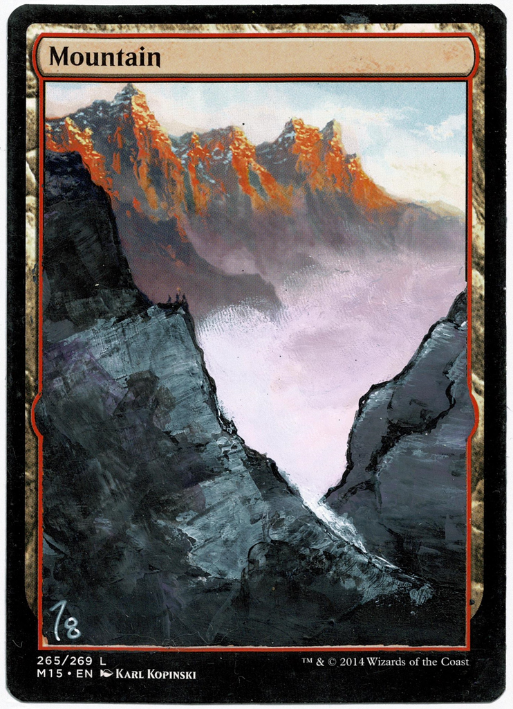 Mountain (265) [Magic 2015] ALTERED