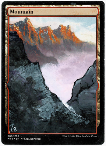Mountain (265) [Magic 2015] ALTERED