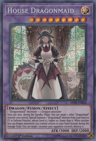 House Dragonmaid [MYFI-EN022] Secret Rare