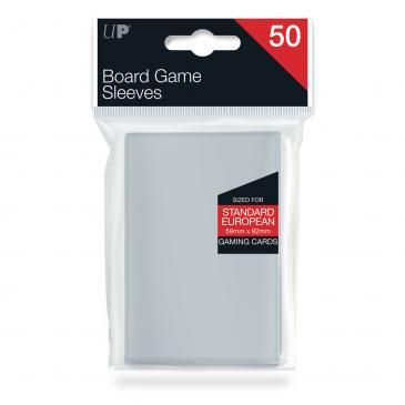 Ultra Pro 59mm X 92mm Standard European Board Game Sleeves x50
