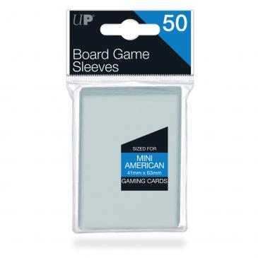 Ultra Pro 41mm X 63mm Mini American Board Game Sleeves x50