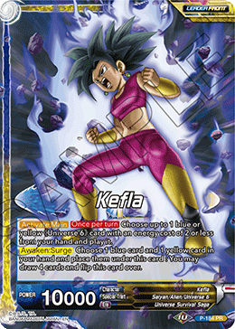 Kefla // Kefla, Surge of Ferocity (Gold Stamped) (P-184) [Mythic Booster]