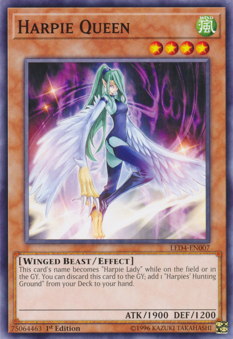 Harpie Queen [LED4-EN007] Common