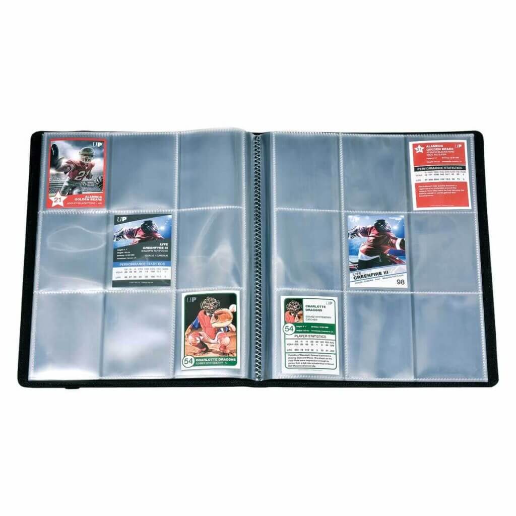 Ultra Pro Premium Baseball Leatherette Binder 9-Pocket