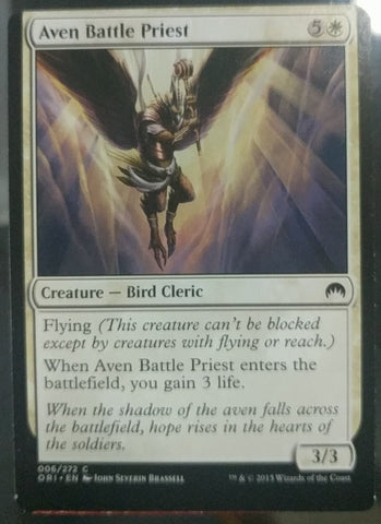 Aven Battle Priest [Magic Origins MISCUT]