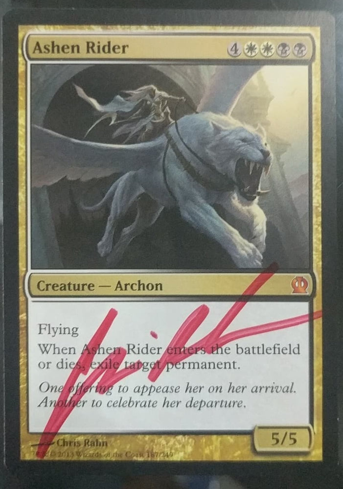 Ashen Rider [Theros SIGNED]