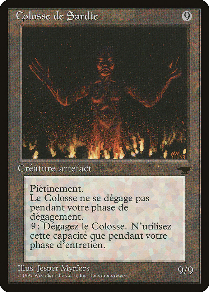 Colossus of Sardia (French) - 