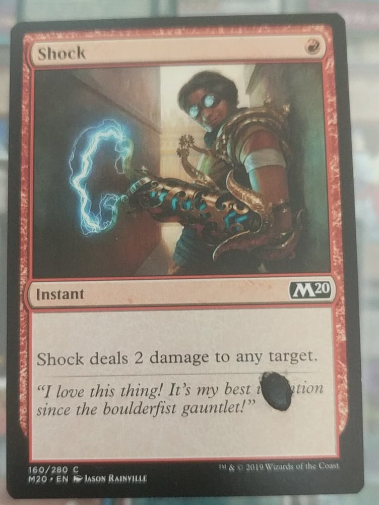 Shock [Core Set 2020 MISPRINT]