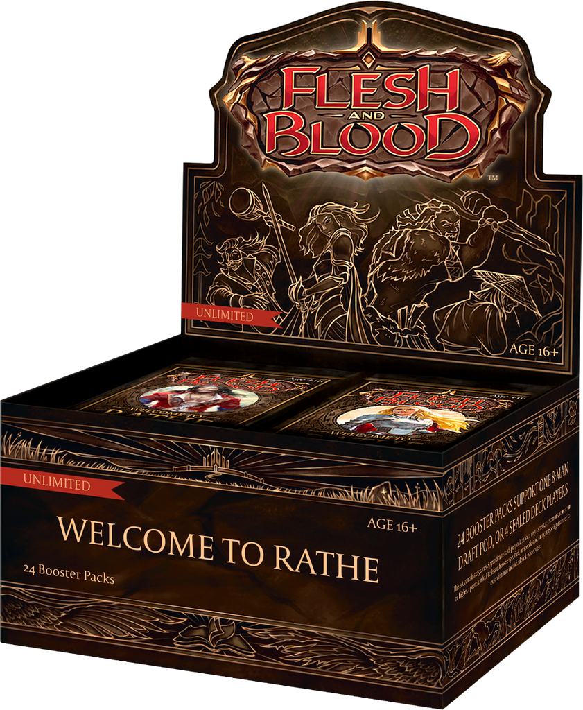 Flesh and Blood Welcome to Rathe Unlimited Booster Box