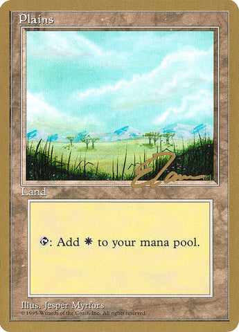 Plains (et365) (Eric Tam) [Pro Tour Collector Set]