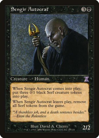 Sengir Autocrat [Time Spiral Timeshifted]