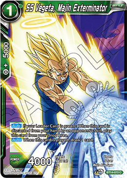 SS Vegeta, Majin Exterminator (BT14-073) [Cross Spirits]