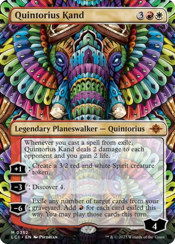Quintorius Kand (0352) (Borderless) [The Lost Caverns of Ixalan]