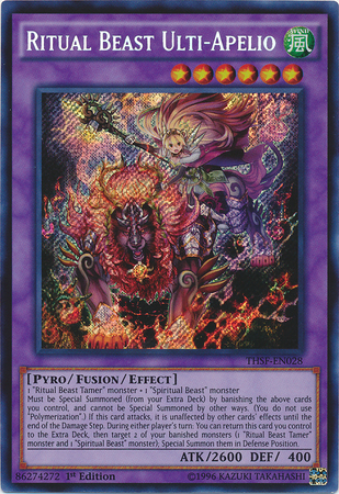 Ritual Beast Ulti-Apelio [THSF-EN028] Secret Rare