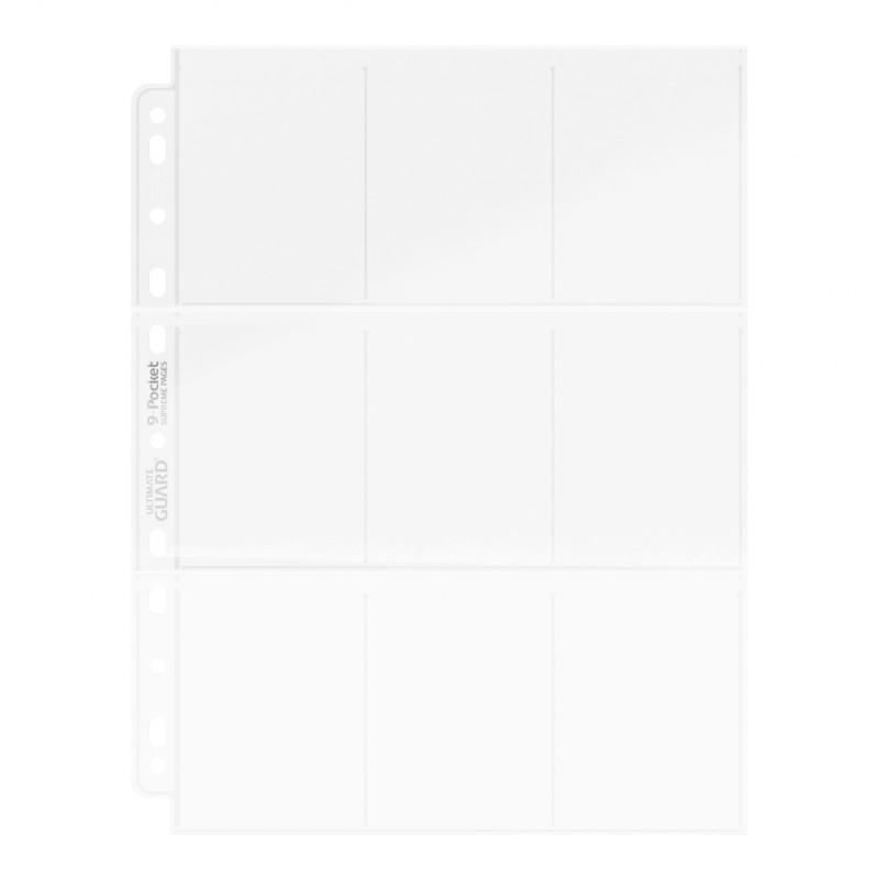 Ultimate Guard 9-Pocket Pages Clear x100