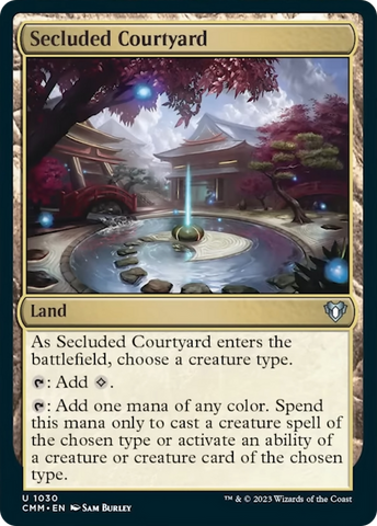 Secluded Courtyard [Commander Masters]