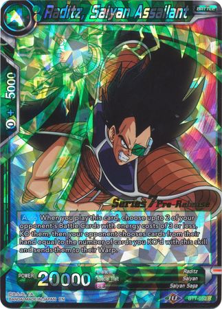 Raditz, Saiyan Assailant (BT7-052_PR) [Assault of the Saiyans Prerelease Promos]