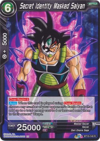 Secret Identity Masked Saiyan (BT10-140) [Rise of the Unison Warrior]