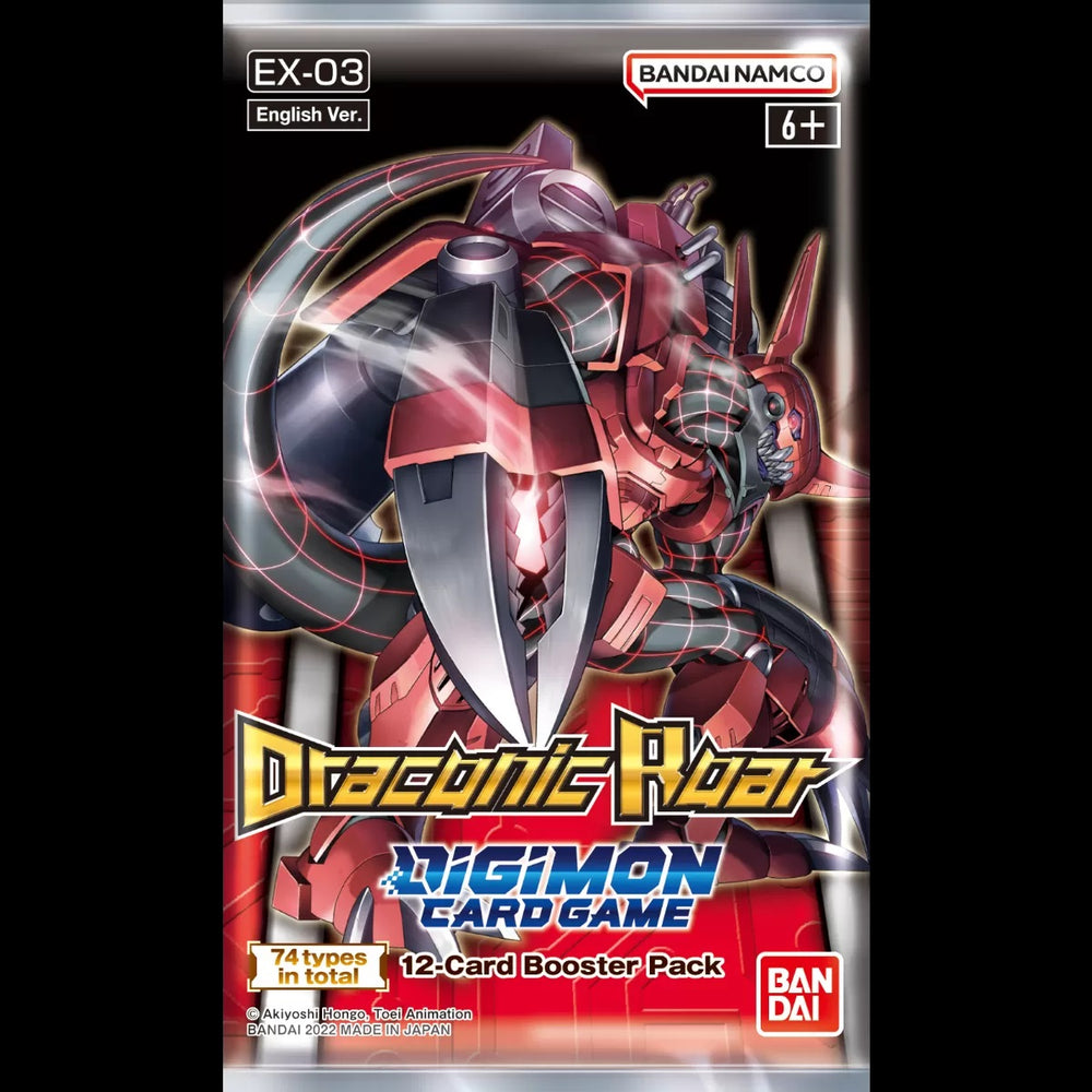 Digimon CCG Draconic Roar EX-03 Booster