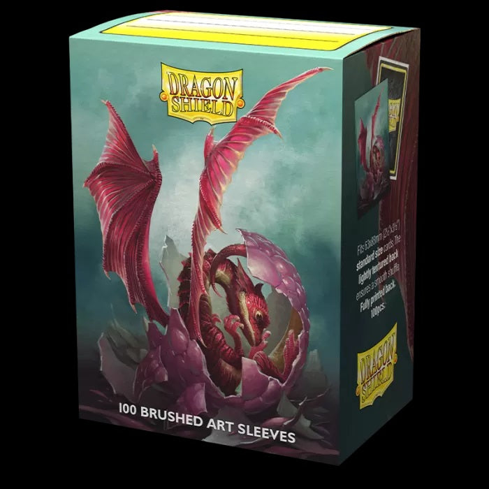 Dragon Shield Art Brushed Sleeves Standard x100