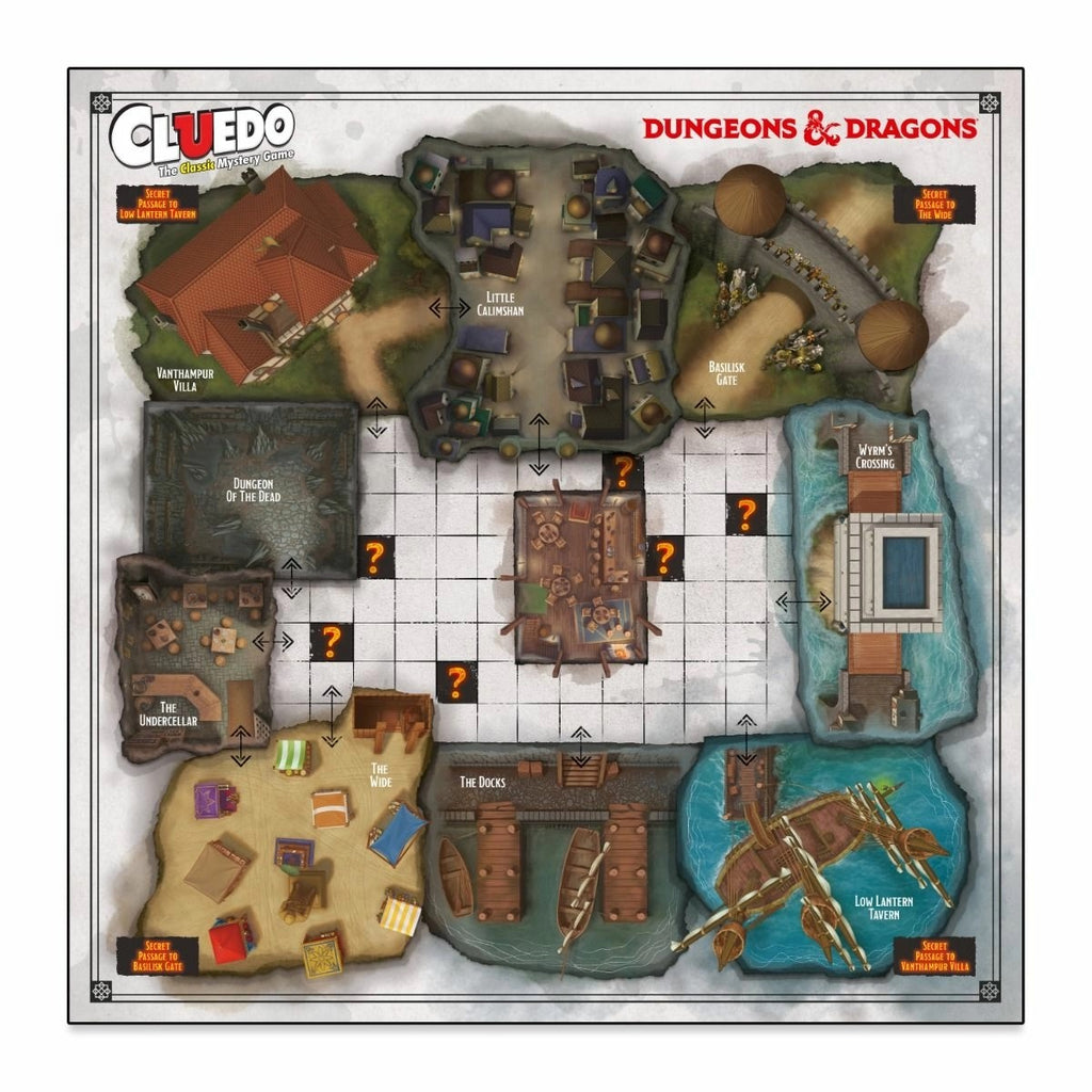 Dungeons and Dragons Cluedo