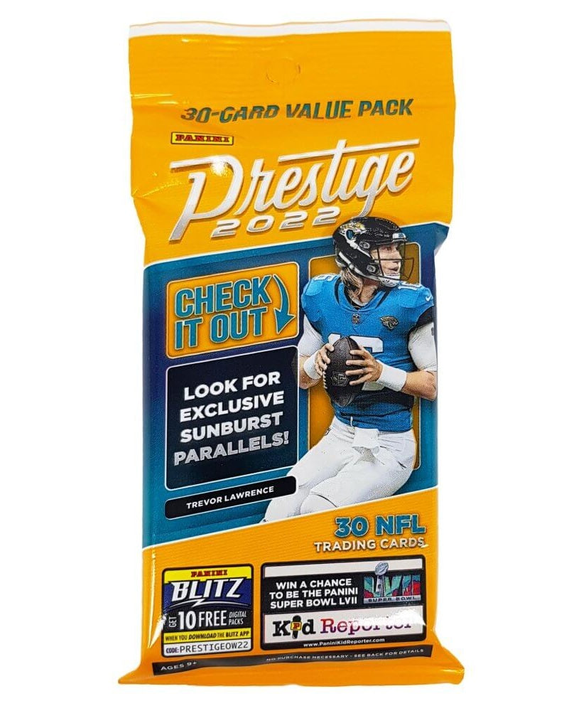 Panini 2022 Prestige NFL Football Fat Pack