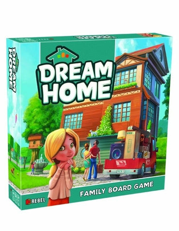*Sun Faded Front* Dream Home Board Game