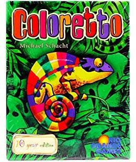 Coloretto 10 Year Edition Board Game