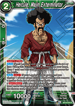 Hercule, Majin Exterminator (BT14-075) [Cross Spirits]