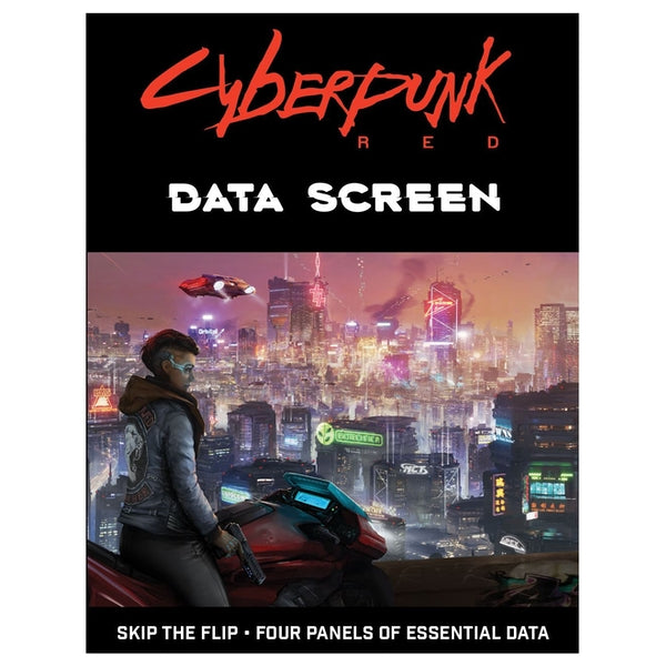Cyberpunk Red RPG Data Screen