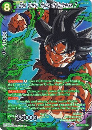 Son Goku, Hope of Universe 7 (TB1-052) [Collector's Selection Vol. 2]