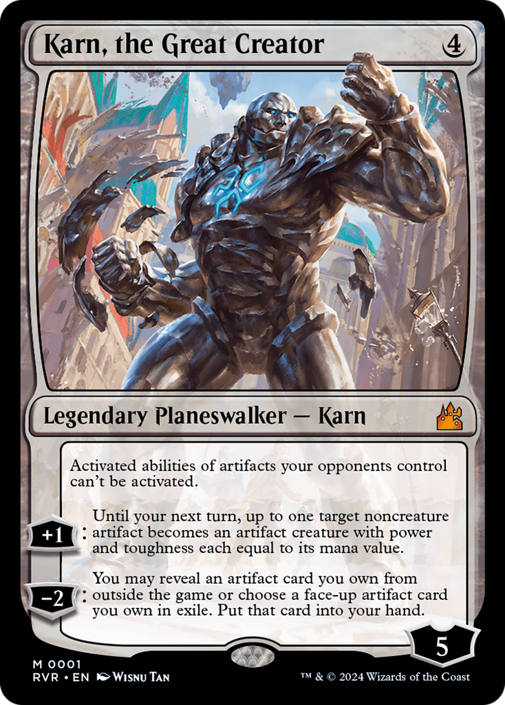 Karn, the Great Creator [Ravnica Remastered]