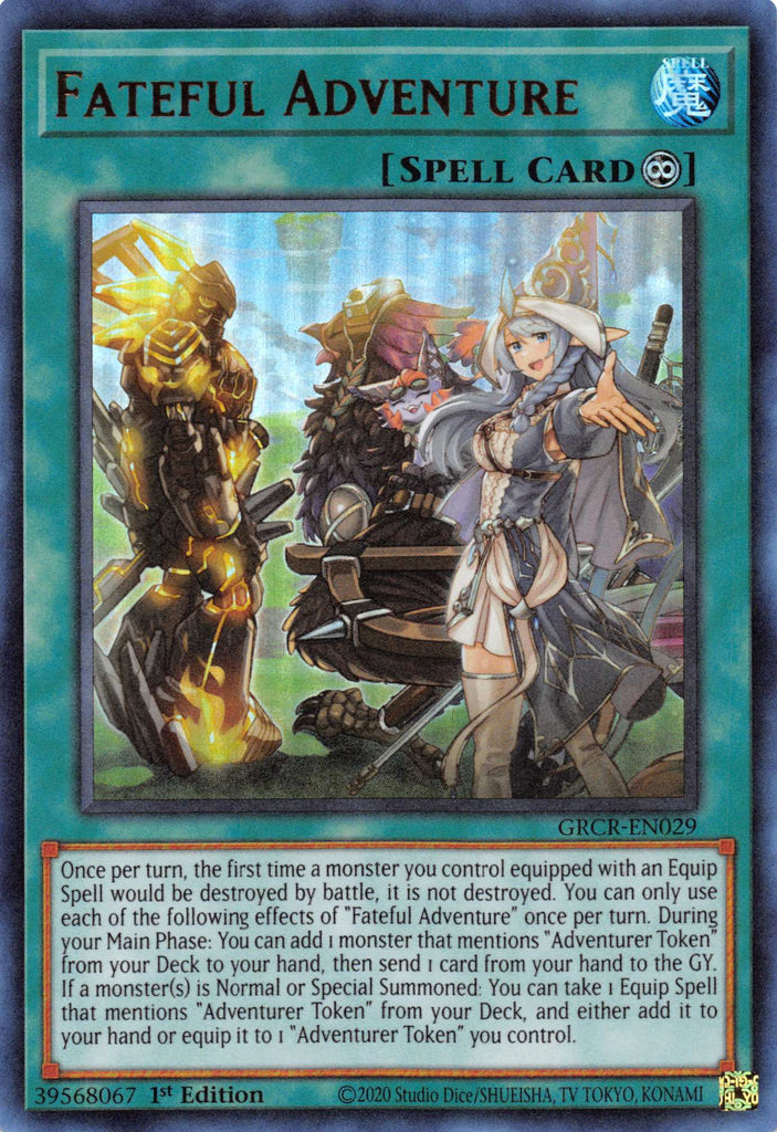 Fateful Adventure [GRCR-EN029] Ultra Rare